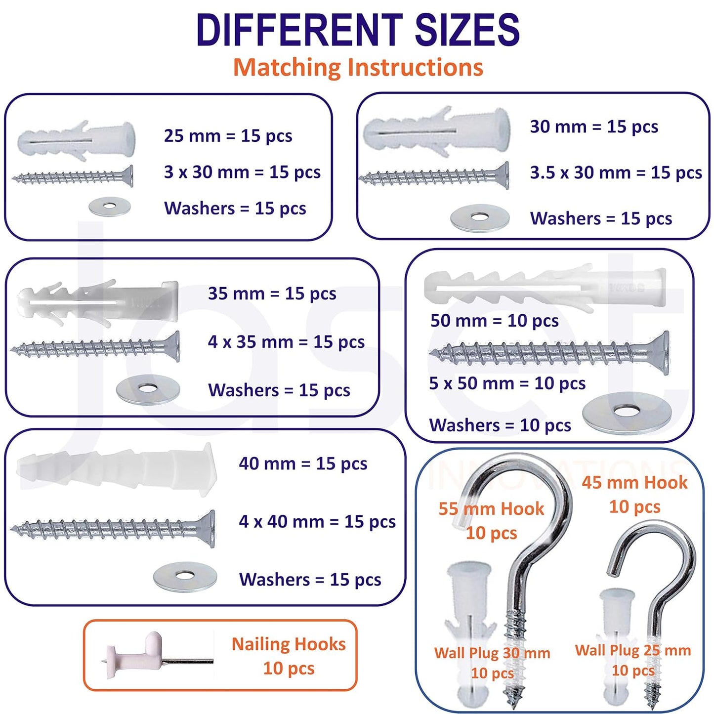 DIY Home Maintenance Kit - 260pcs