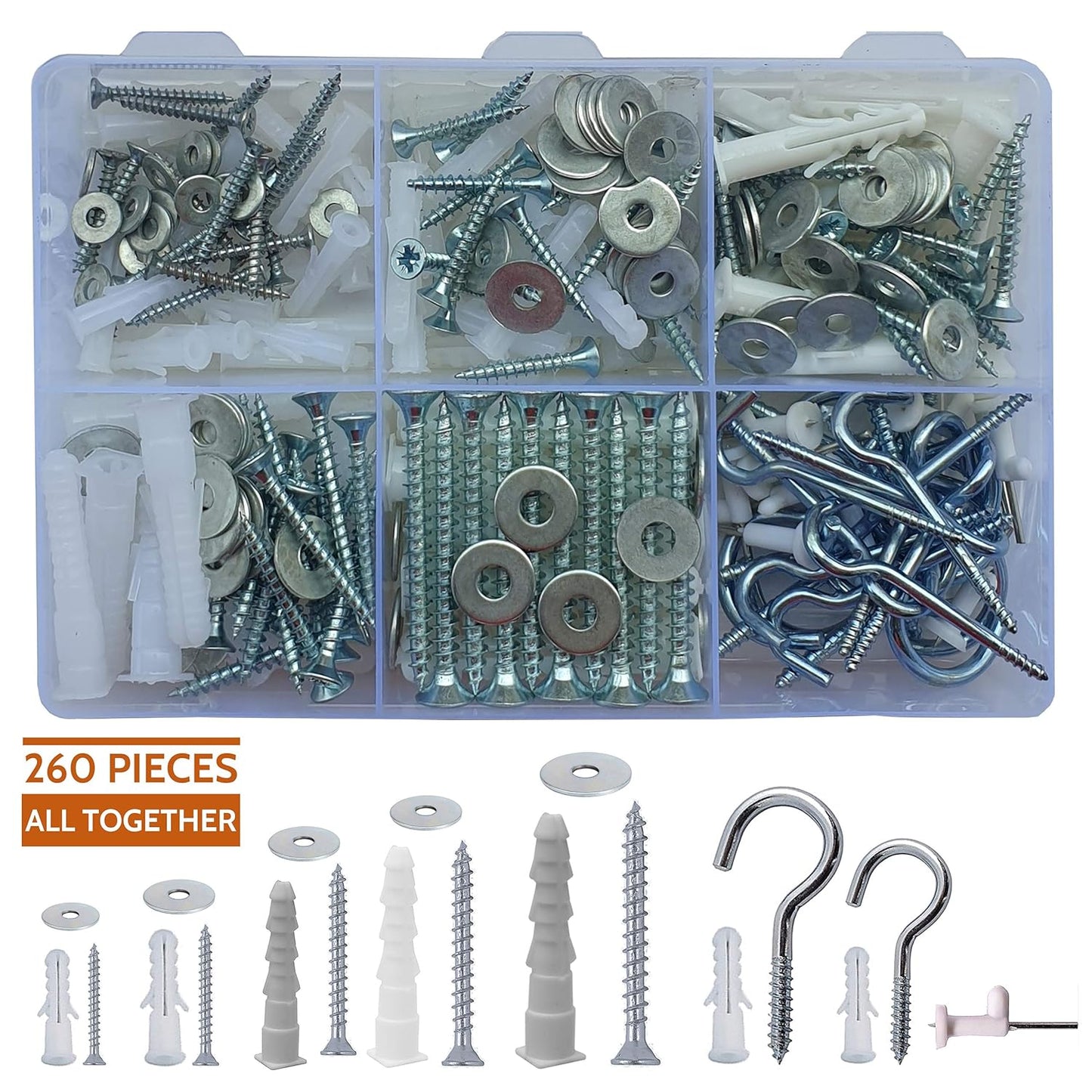 DIY Home Maintenance Kit - 260pcs