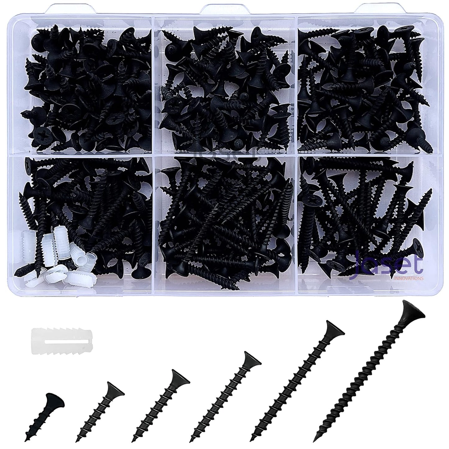 Drywall Gypsum Screw with Wood Dowel - 308pcs