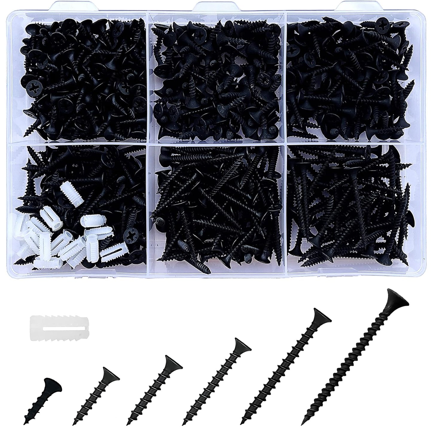 Dry Wall Gypsum Screw with Wood Dowel - 676pcs